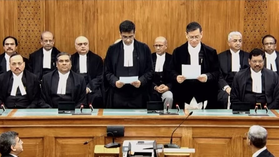 Two new judges sworn-in as Supreme Court judges; top court gets full ...