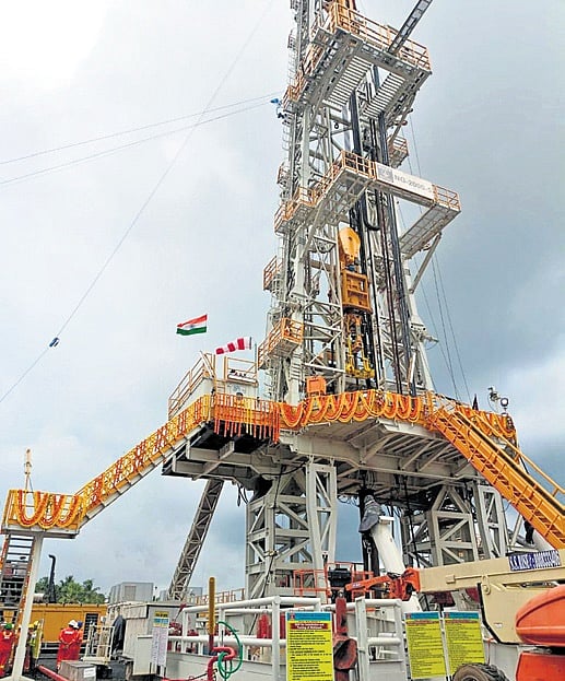 MEIL deploys advanced automated hydraulic oil drilling rig at ONGC in ...