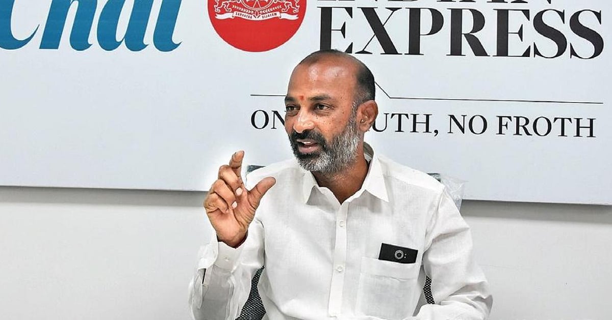 Sanjay Rama CM Revanth Reddy has secret understanding with KT Rama Rao: Union ...