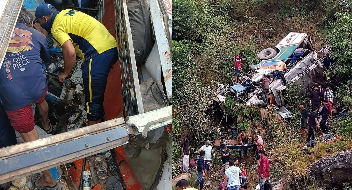 36 dead, 27 injured as bus falls into gorge in Uttarakhand's Almora