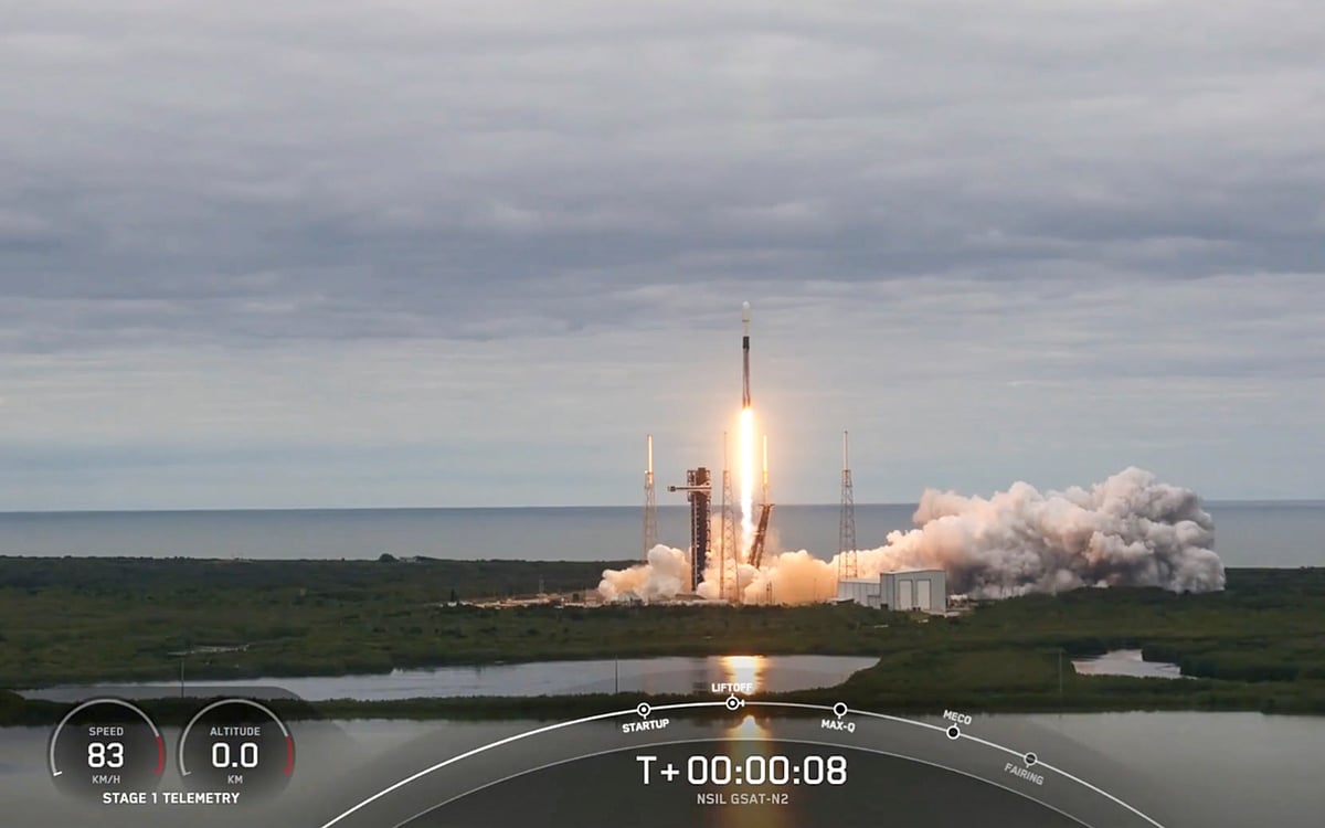 Falcon 9 lifts off with GSAT-N2: Why SpaceX was the rocket of choice