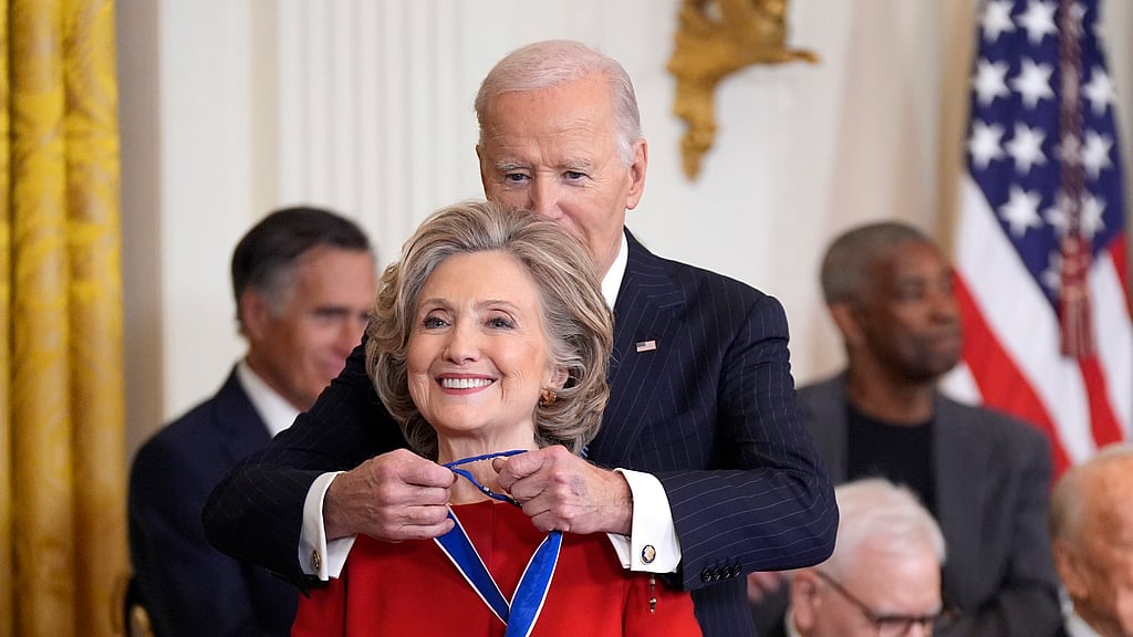 Biden Honors Hillary Clinton, George Soros, Lionel Messi with