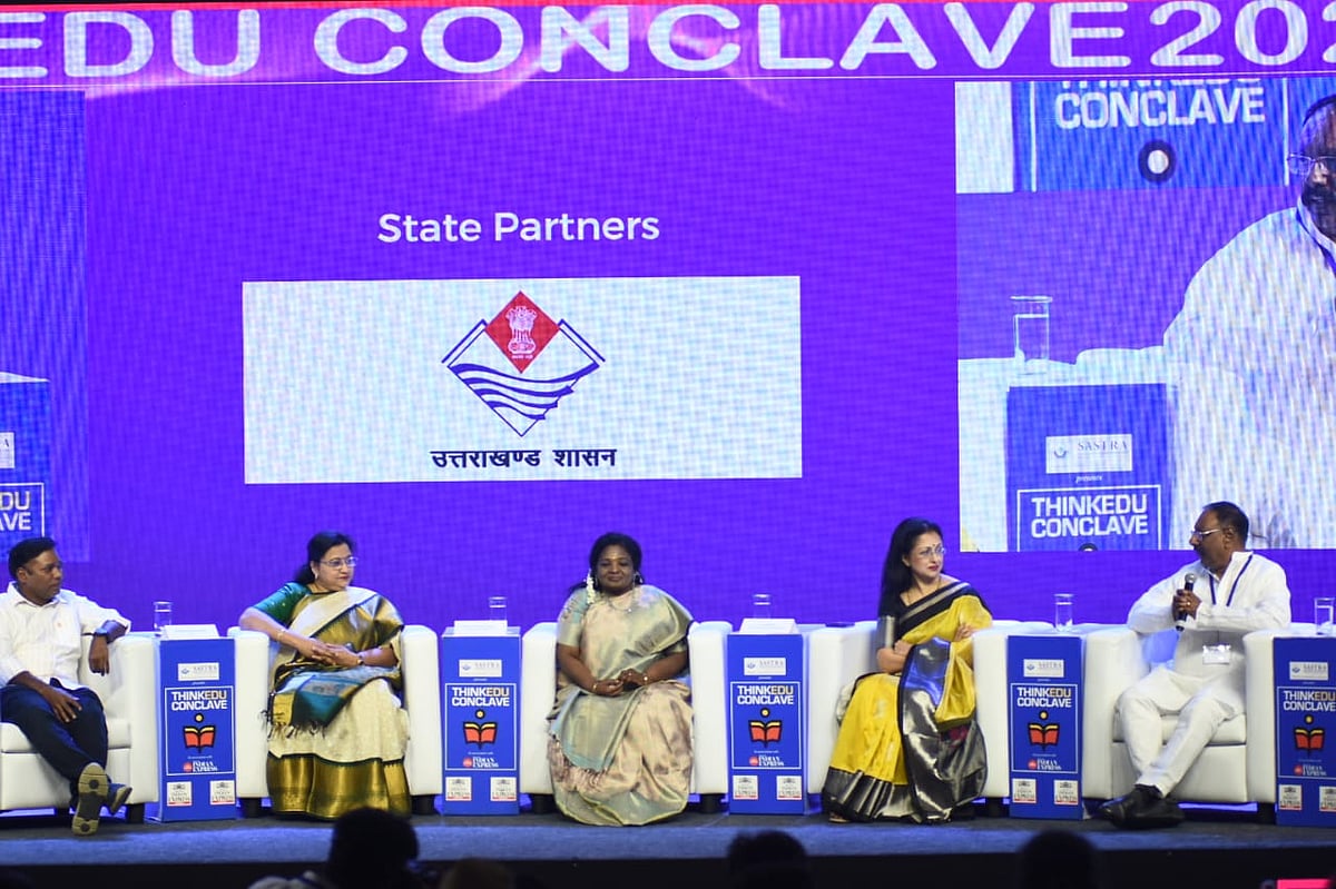 ThinkEdu 2025: Across political divide, TN leaders advocate raising ...