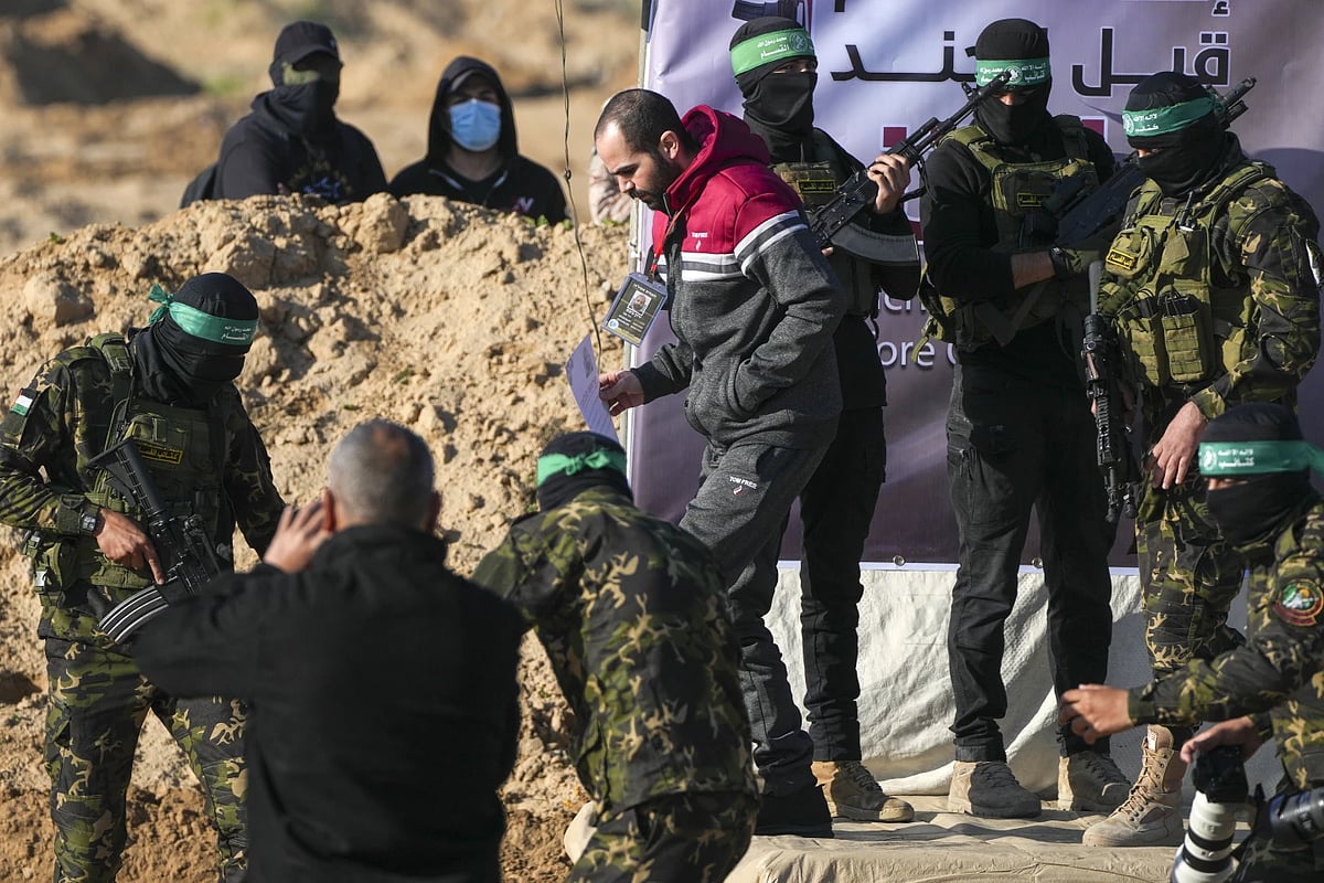 Hamas frees 3 hostages as part of ceasefire deal