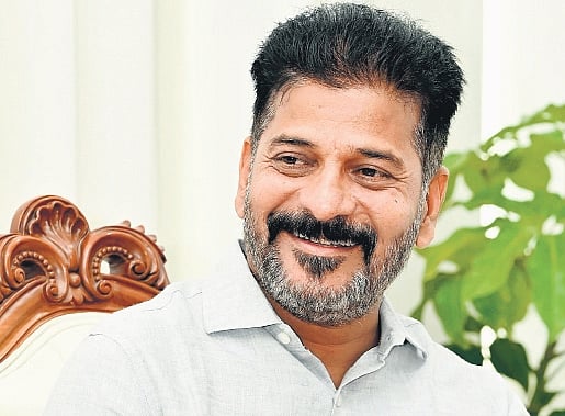 CM Revanth Reddy consoles bereaved MLA Donthi Madhav Reddy, Surekha absent