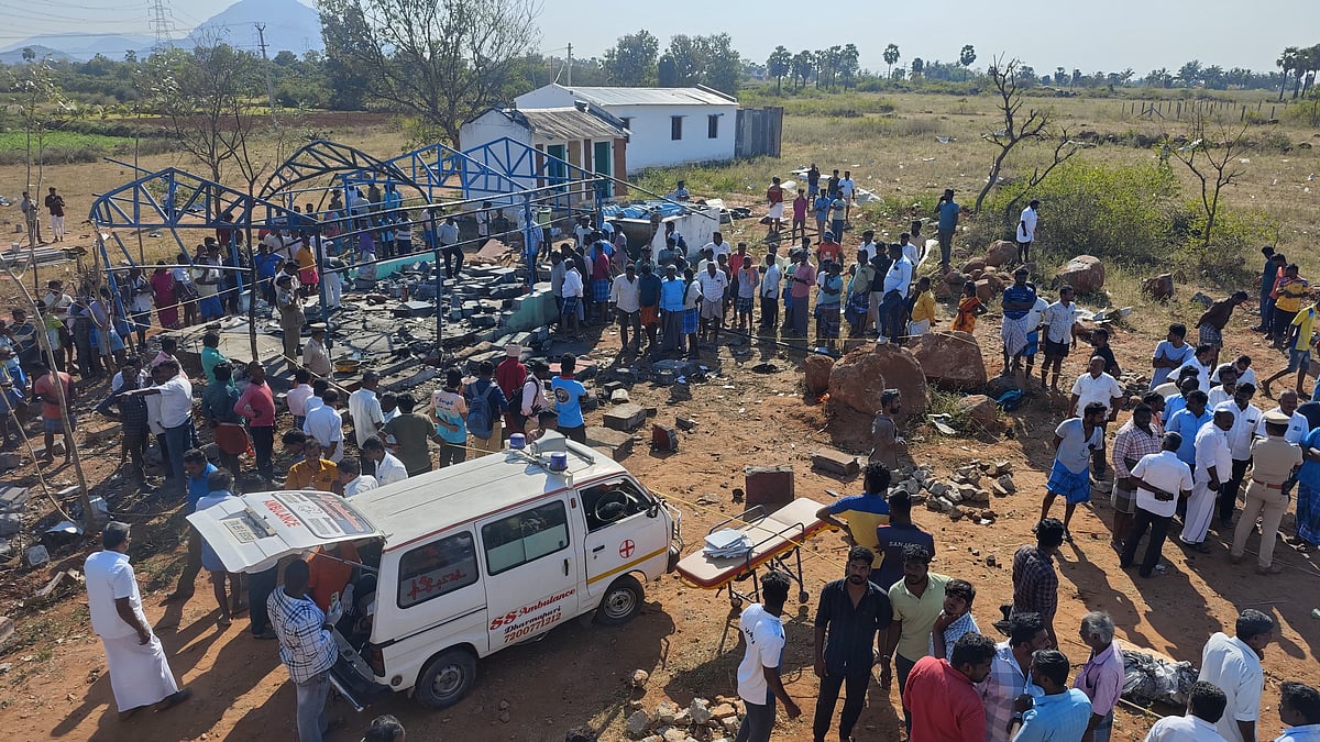 Firecracker unit explosion at Dharmapuri leaves three dead