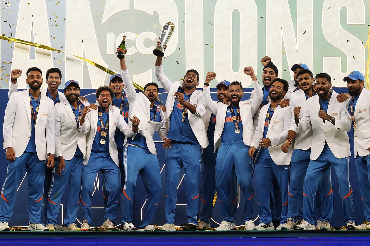 India clinch Champions Trophy with narrow four-wicket win over New