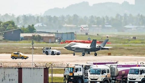 UK team arrives in Kerala to assess F-35 jet after emergency landing ...