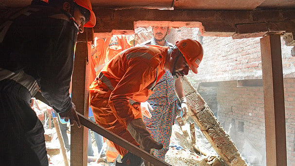 Wall collapse in Uttar Pradesh kills two minor girls, grandfather injured