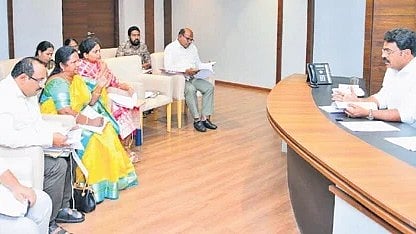 Bapatla Collector directs officials to gear up for immediate flood response