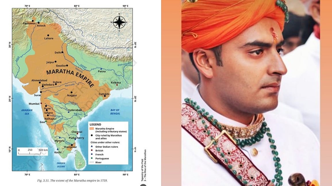 NCERT textbook’s map depicting Jaisalmer as part of Maratha empire ...