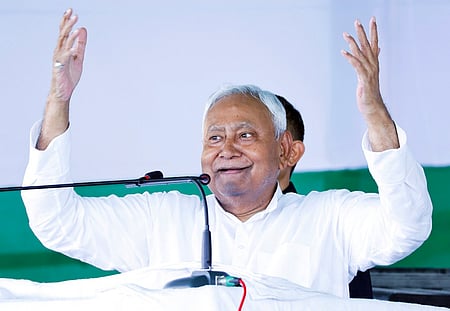 JD(U) workers protest in Patna urging Nitish Kumar to reconsider Rajya ...