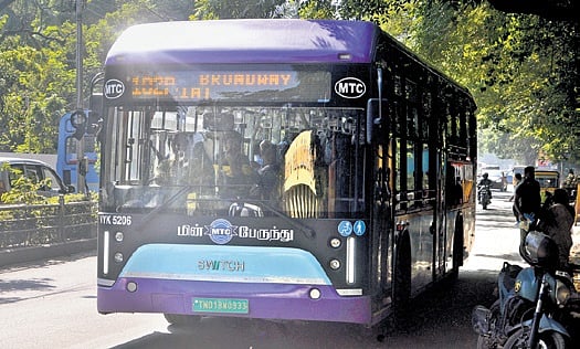 MTC pares losses with e-buses in Chennai