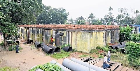 Water tank collapse