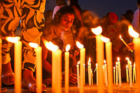 Myanmar military strike kills 14 people at a Buddhist monastery, Opposition group says