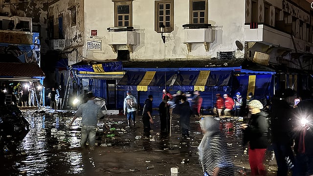Flash floods kill 37 in Moroccan coastal town, authorities say