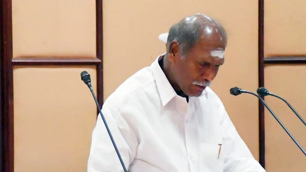 Puducherry CM Rangasamy says alliance talks with BJP still continuing