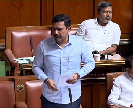 Congress trying to create anarchy, says Karnataka BJP president BY ...