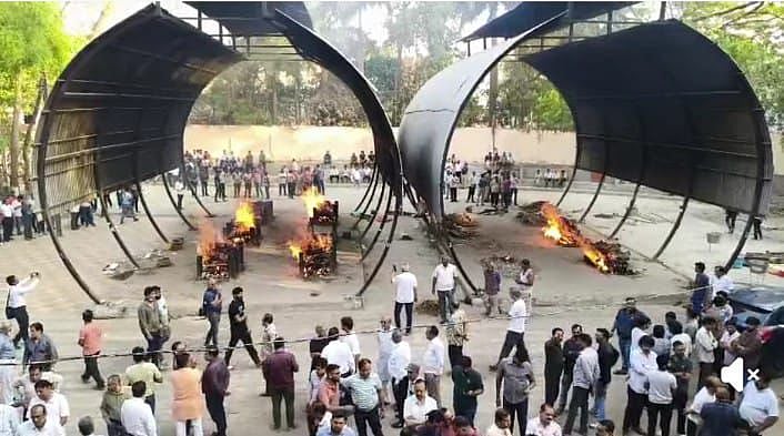 'Narrowly escaped death amid blasting LPG cylinders', says firefighter ...