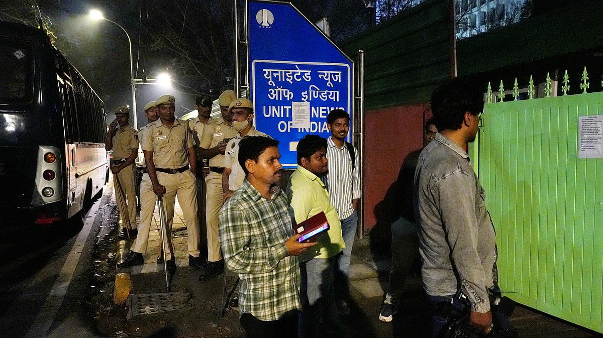 Delhi Police seals UNI's office, citing HC order; news agency alleges ...
