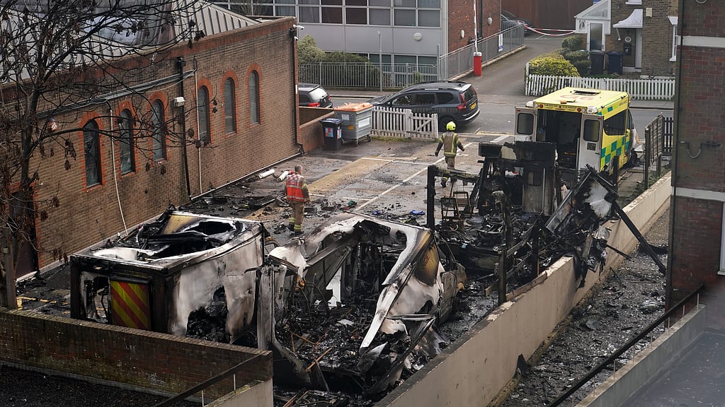 Jewish charity ambulances set on fire as UK police probe antisemitic attack