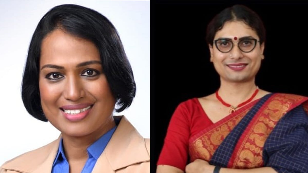 National Transgender council members Kalki Subramaniam, Rituparna Neog ...