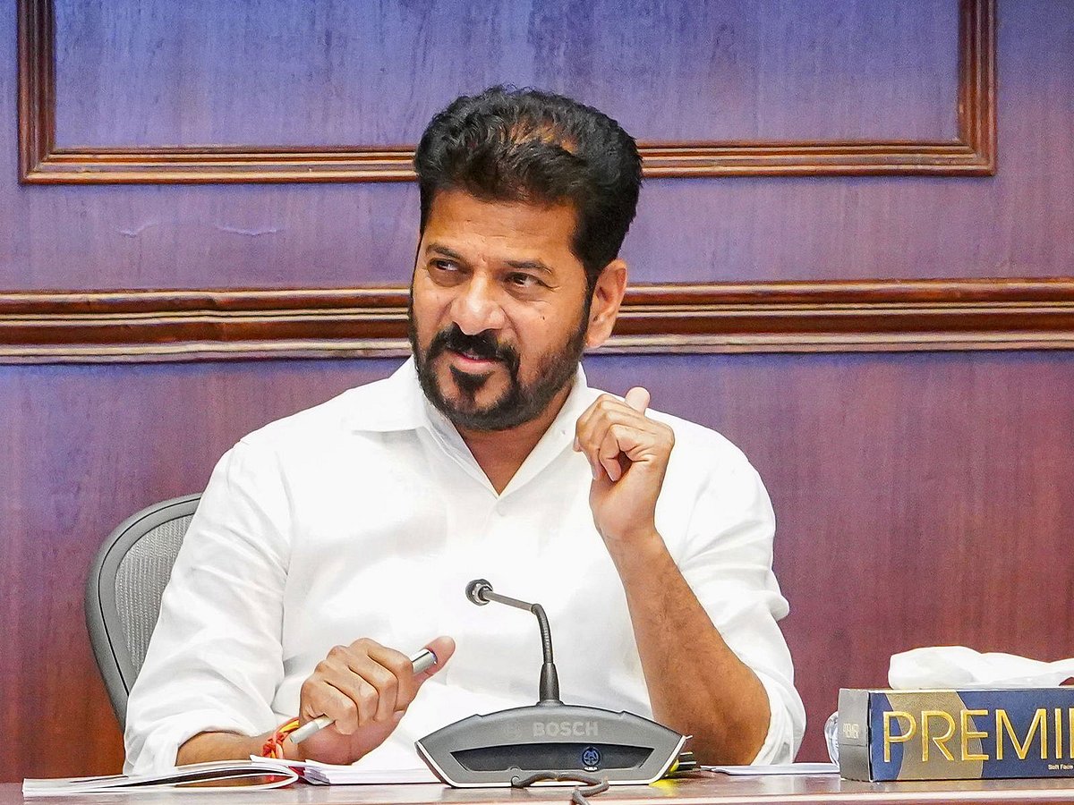 CM Revanth Reddy alleges land grab by Harish Rao kin, offers House ...