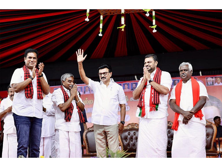 DMK alliance set to retain power in Tamil Nadu with 181–189 seats, 40% ...
