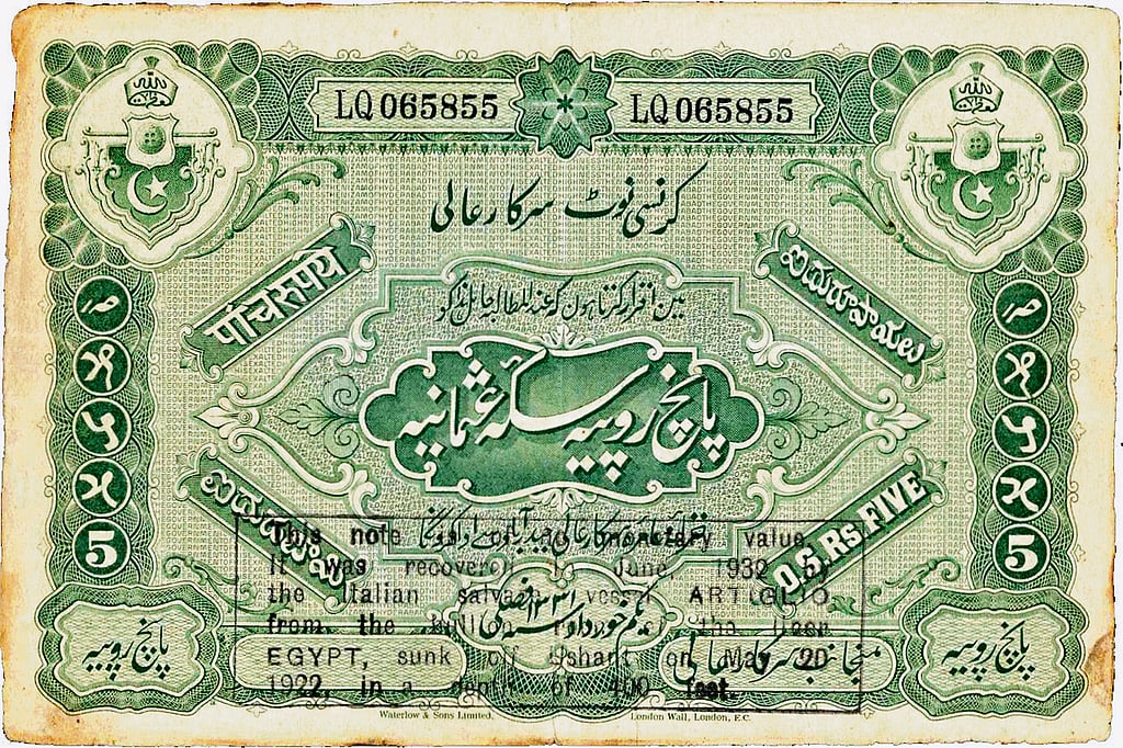 The banknotes that slept beneath the sea