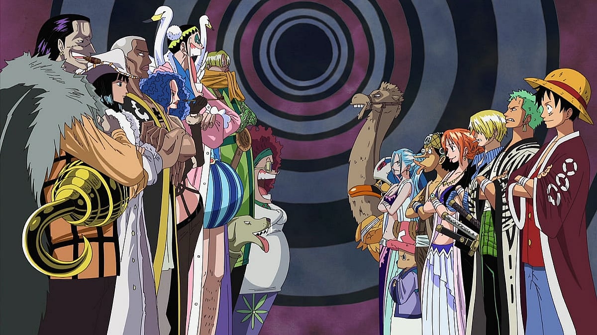 One Piece Season 3 titled The Battle of Alabasta
