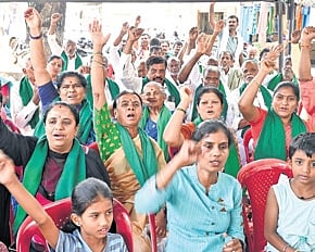Bidadi farmers dig their heels in, not ready to give up land for ...