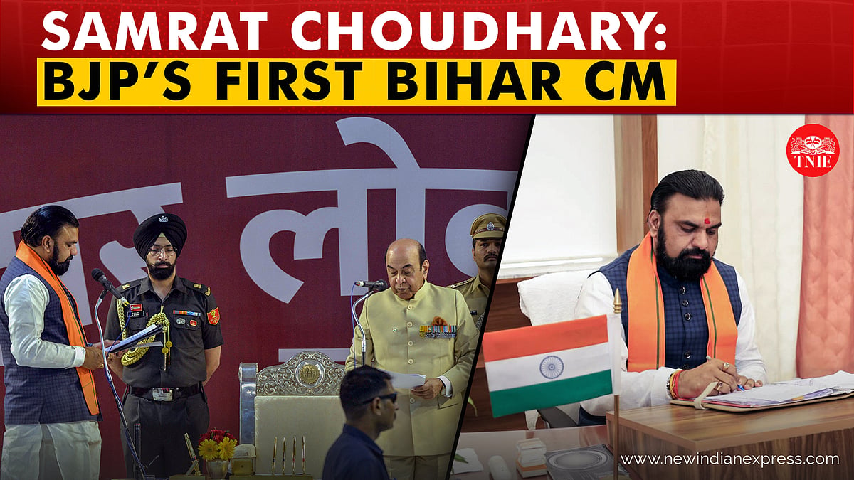 Samrat Choudhary takes oath as Bihar’s First BJP Chief Minister