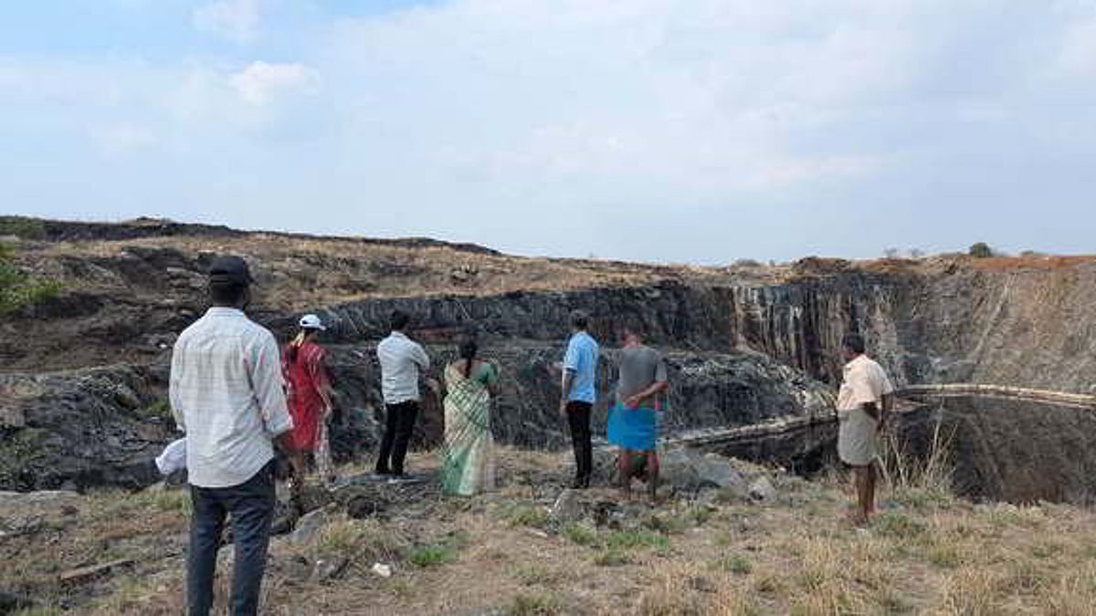 TNPCB collects samples at nine locations in Mudalipalayam-Nallur quarry ...