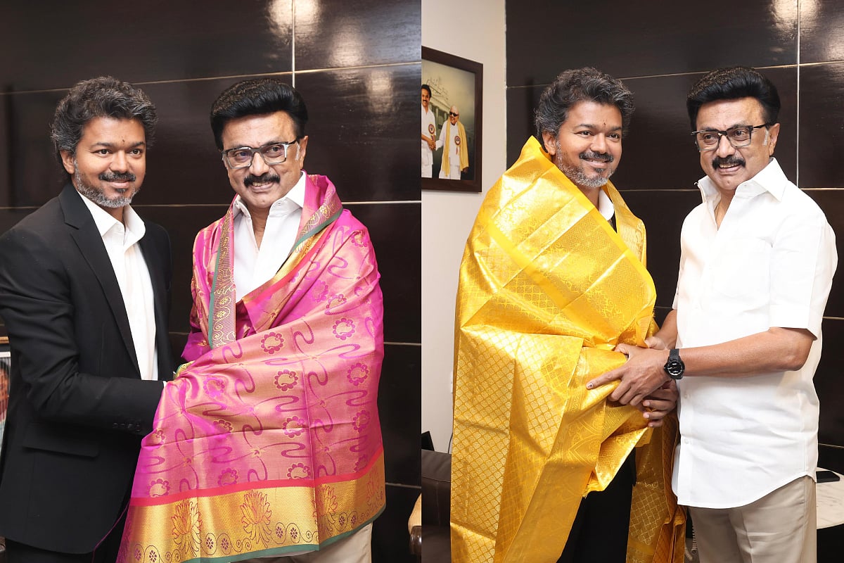 TN CM Vijay meets predecessor Stalin in courtesy call a day after TVK's ...