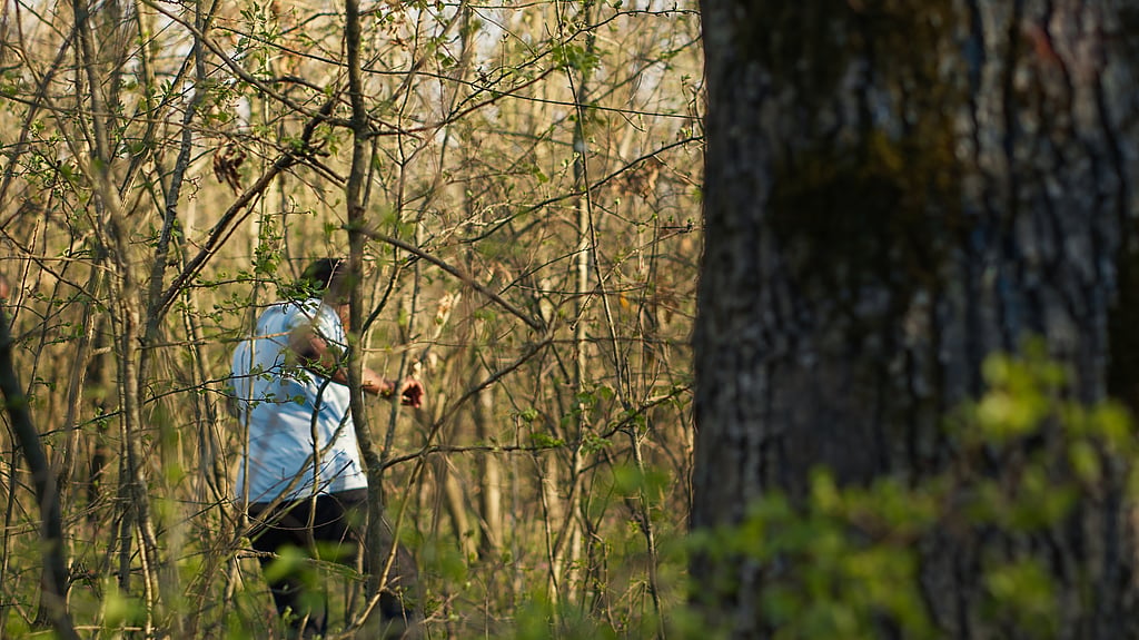A flicker of doubt that led to a manhunt in the woods