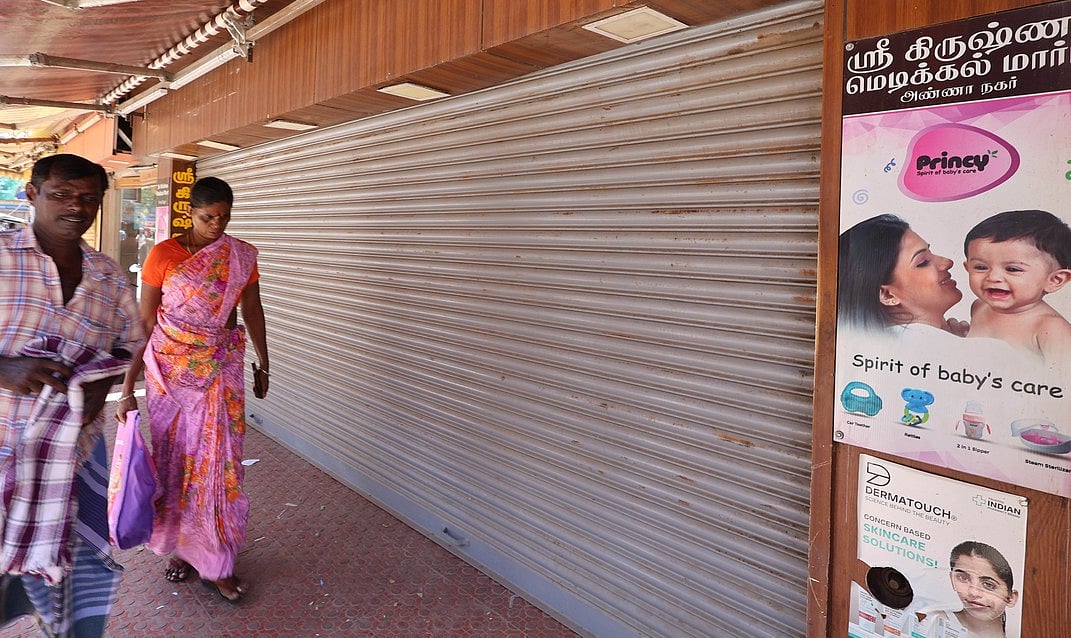 Private pharmacies down shutters, normal medicine supply affected in Odisha