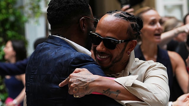 Lewis Hamilton, Colman Domingo lead a star-studded front row at Ralph ...