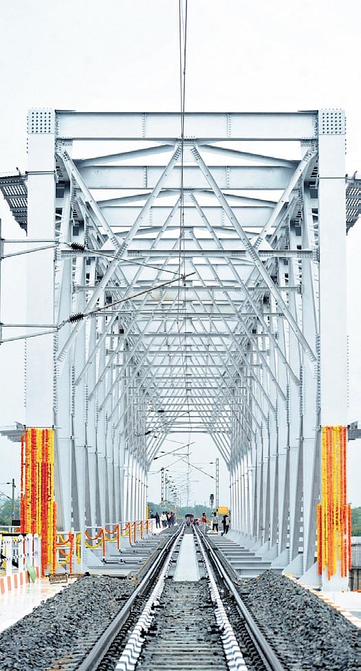 Telangana: Kazipet-Balharshah third line project completed