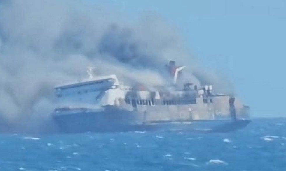 Five dead, 41 missing as ferry catches fire near Madura Island in Java Sea