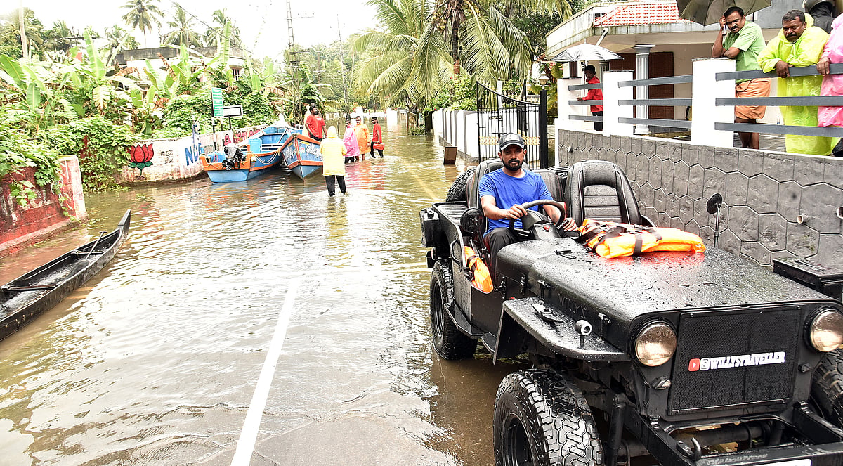 Heavy rain keeps district on edge as river levels stay high in Muvattupuzha