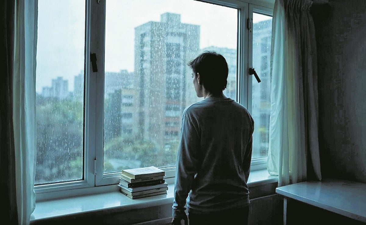 When rain slows down your mind