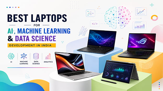 Best AI and machine learning laptops in India: Samsung Galaxy Book4 Edge, HP 14 AI PC, Lenovo IdeaPad Slim 5 Copilot+ compared