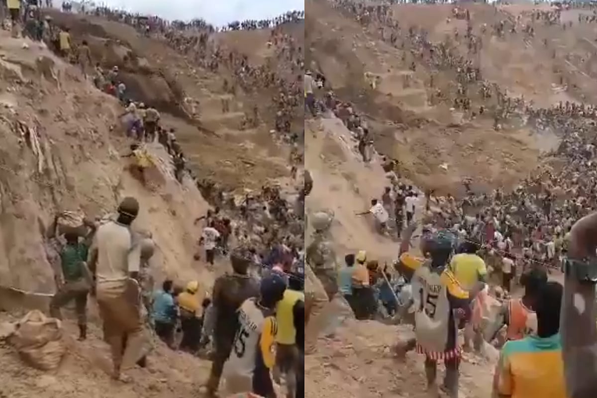 At least 100 miners killed in landslide at illegal gold mine in Central African Republic; search operations ongoing as officials respond to tragedy