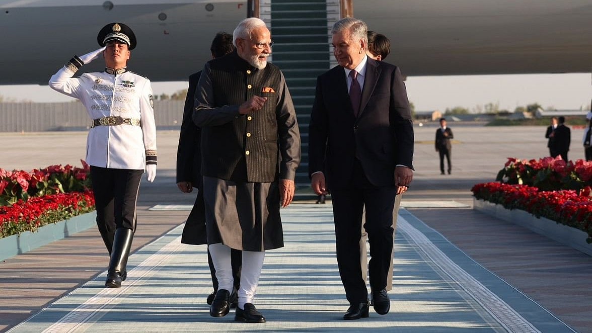 PM Modi arrives in Tashkent to deepen India-Uzbekistan ties, push SCO  agenda on security, connectivity
