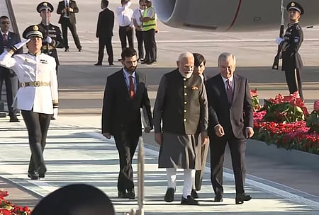 PM Modi arrives in Uzbekistan for two-day state visit; delegation-level talks set to strengthen India-Uzbekistan strategic partnership