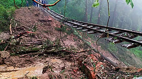 Kalka-Shimla track washes away after heavy rain; 10 trains cancelled