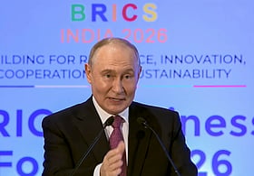 Putin tells BRICS Business Forum Russia hit by over 30,000 sanctions, twice all others combined