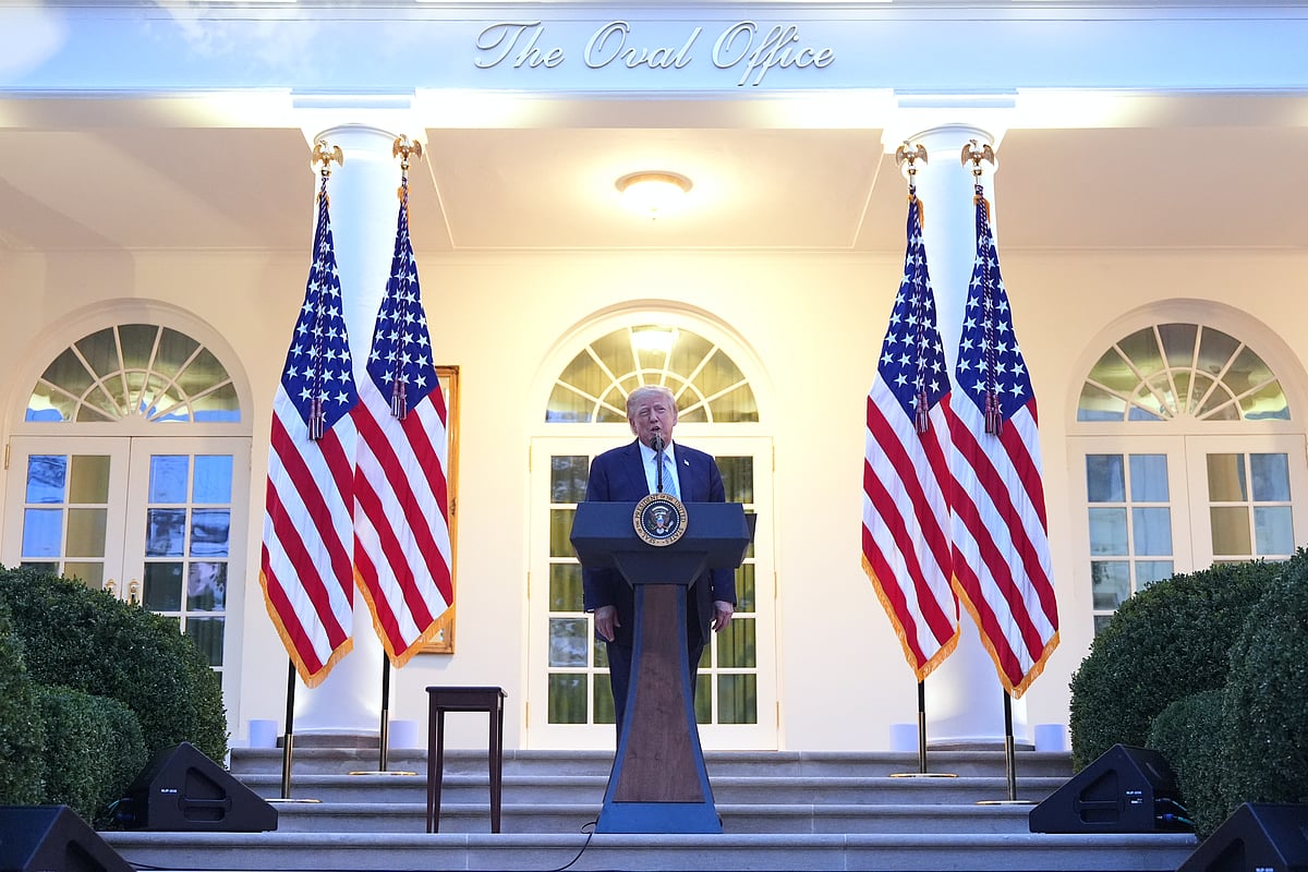 Trump cuts short Camp David stay, returns to White House as Iran sets ...