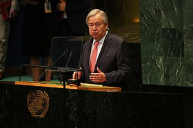 UN leaders' meeting convenes with secretary-general calling for 'world built on interdependence'