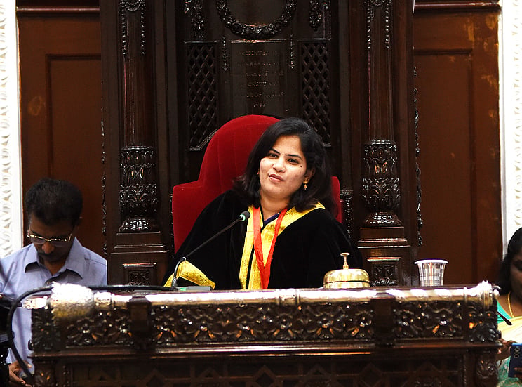 Mayor Priya files cybercrime complaint over obscene post